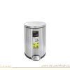 سطل پدالی لونا 12 لیتری مدل 9219 استیل مات