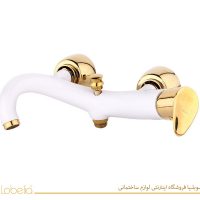 شیر حمام مدل سپنتا سفید طلایی