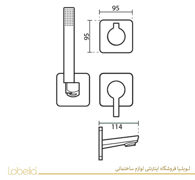 متعلقات-شیر-دوش-متیس-ابعاد-فنی-کی-دبلیوسی-لوبلیا 02122327211 https://lobelia.co/شیرآلات-کی-دبلیو-سی-kwc/